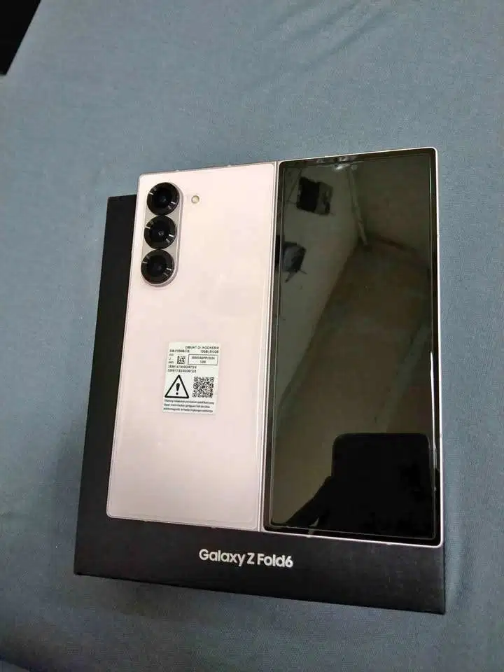 samsung z fold 6 256gb sein lengkap ori mulus