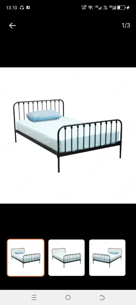 Dipan besi ukuran mulai dari 120x200