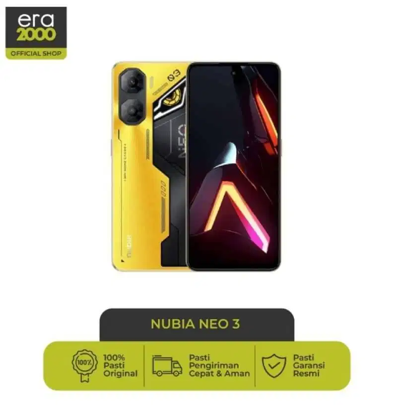 Jual nubia neo 3 second baru 1 bulan