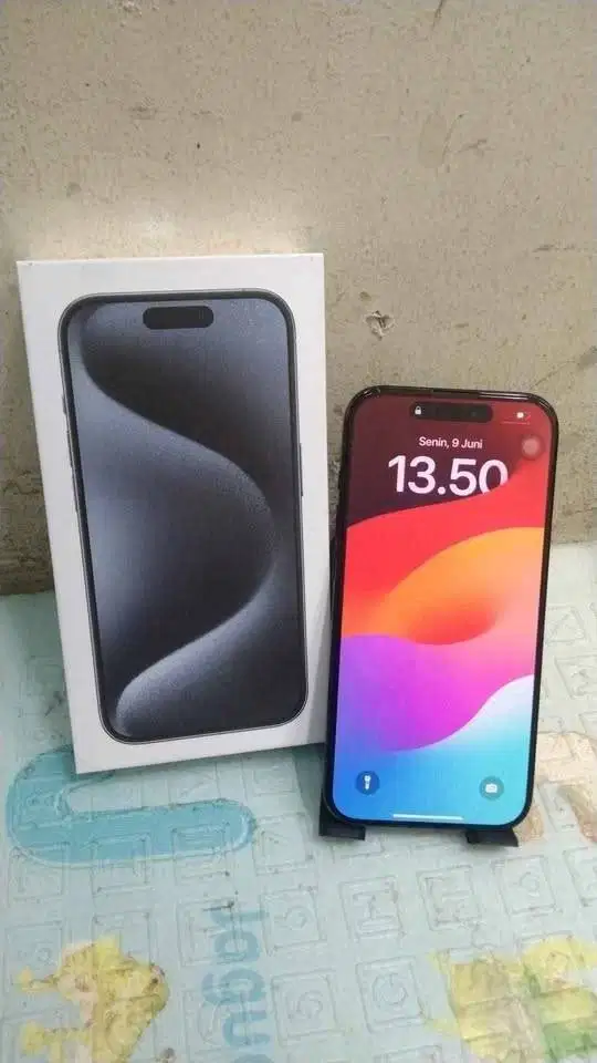 iphone 15 pro 256gb ibox lengkap ori mulus