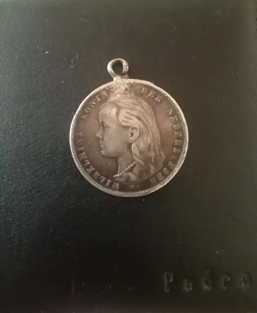 Dijual koin langka Hindia belanda 1 Golden