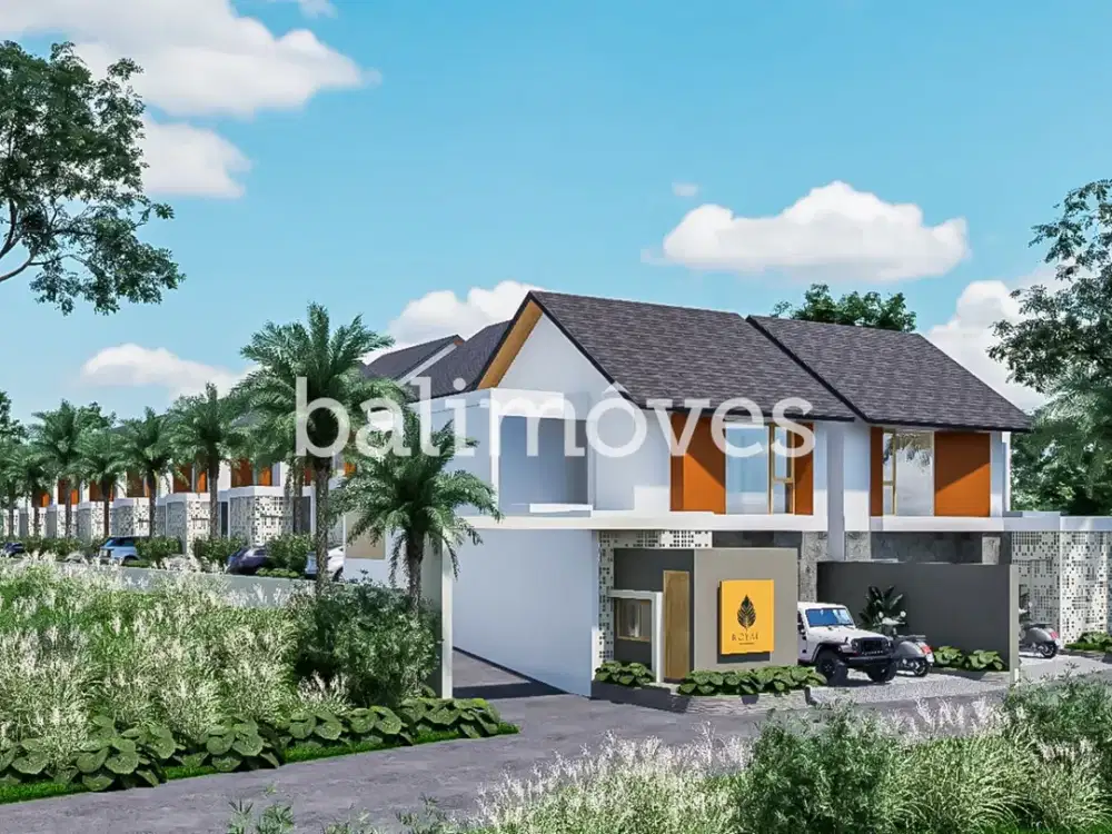 Villa Off Plan Modern dengan Empat Kamar Tidur di Renon