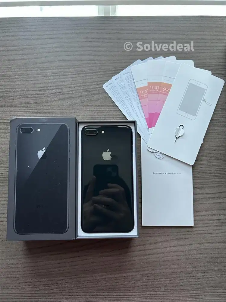 Apple iPhone 8 Plus Space Gray — Istimewa Fungsi Normal