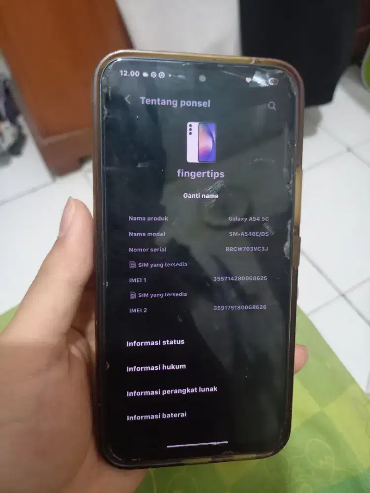 bu banget samsung a54