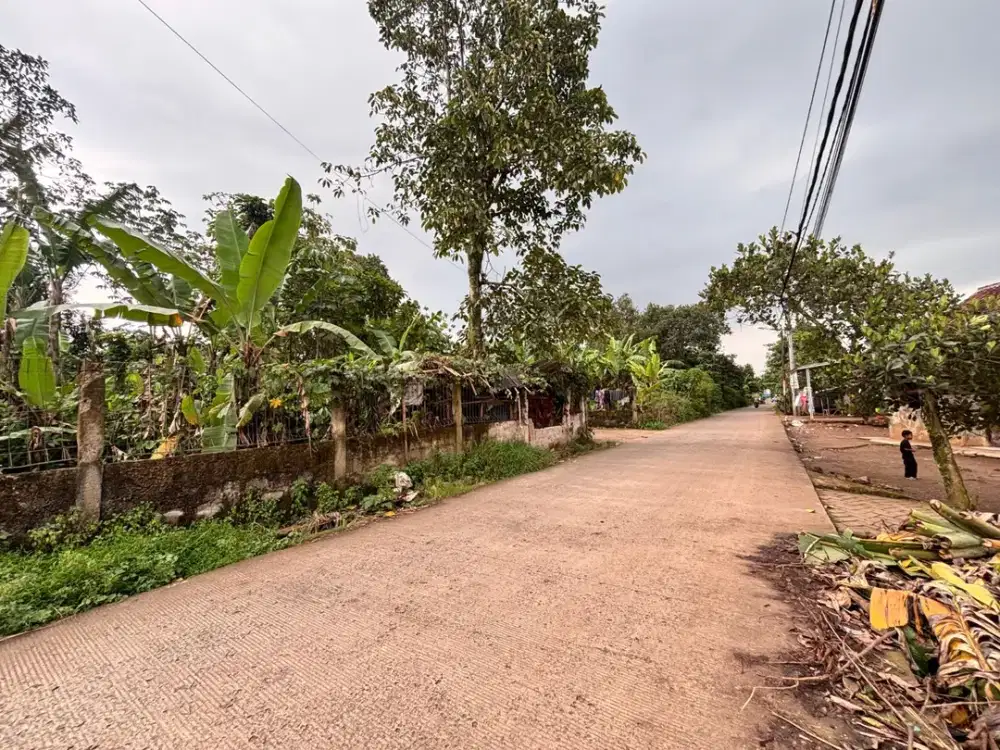 Tanah Kaving Cisauk - SHM 100Jtan Dekat Stasiun baru Jatake