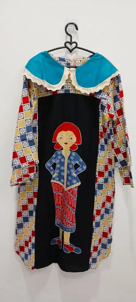 Atasan tunik batik jogja cantik