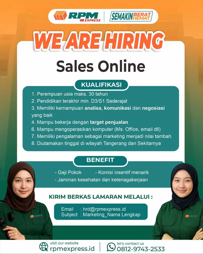 Sales Online – Cargo & Logistic