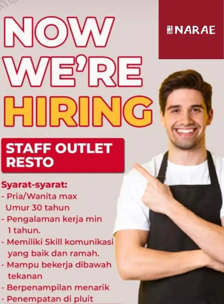 Lowongan pekerjaan restoran