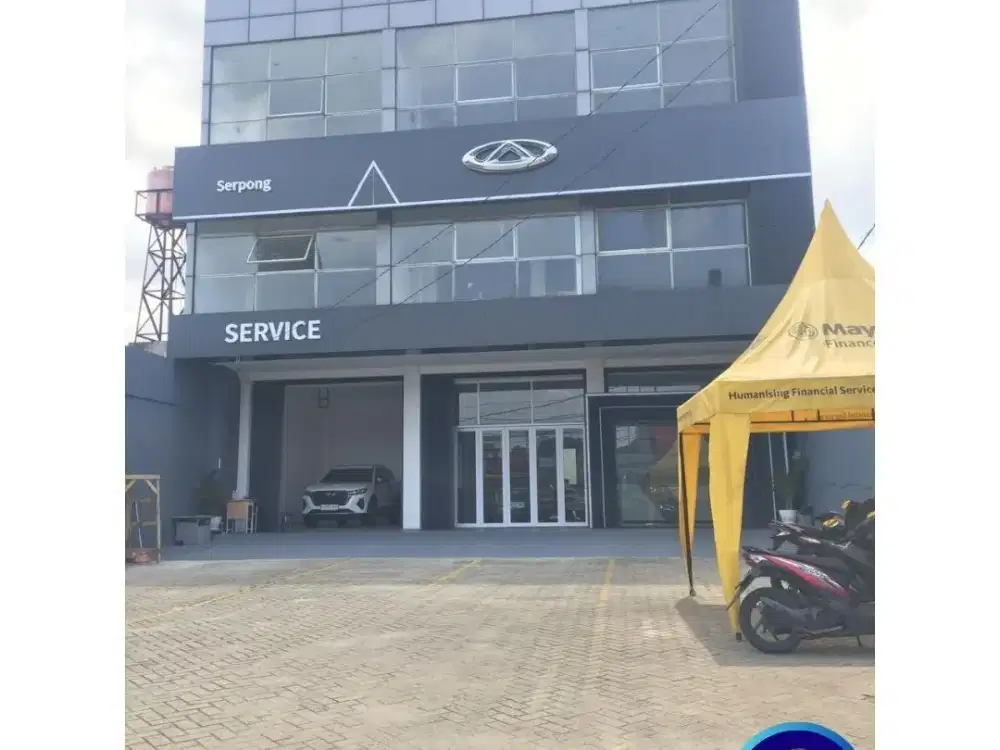 Disewakan Ruko Gandeng 3 Raya Serpong  Lt 540 ( 13.5x40)