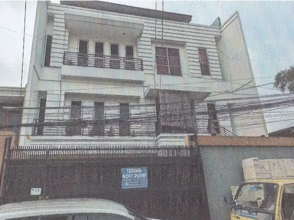 Dijual Lelang Rumah Jalan Anggrek Cendrawasih Kemanggisan, Pal Merah - Jakarta Barat