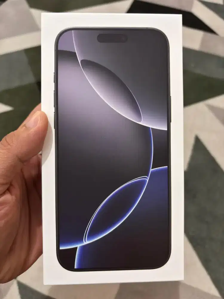 IPHONE 16 PROMAX 256GB IBOX BLACK TITANIUM