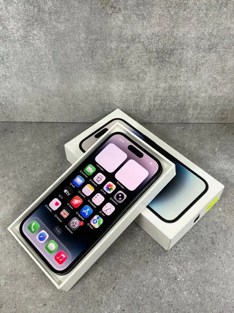 iPhone 14 Pro 128gb Inter Beacukai Fullset