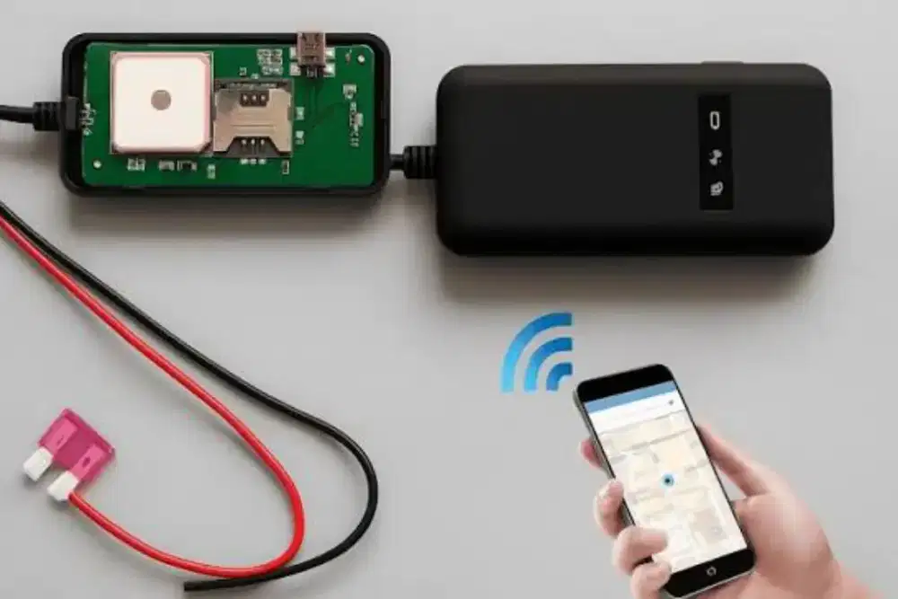 Gps mobil motor alat berat