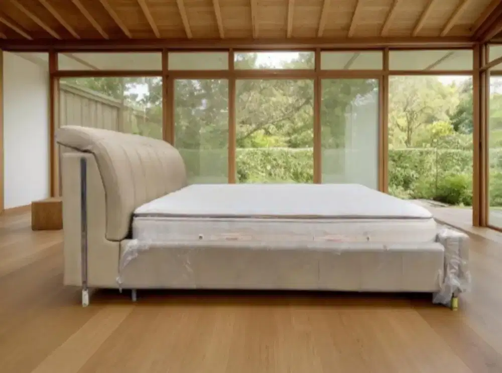 Springbed Lady Americana Infinity set bedframe mewah uk 200