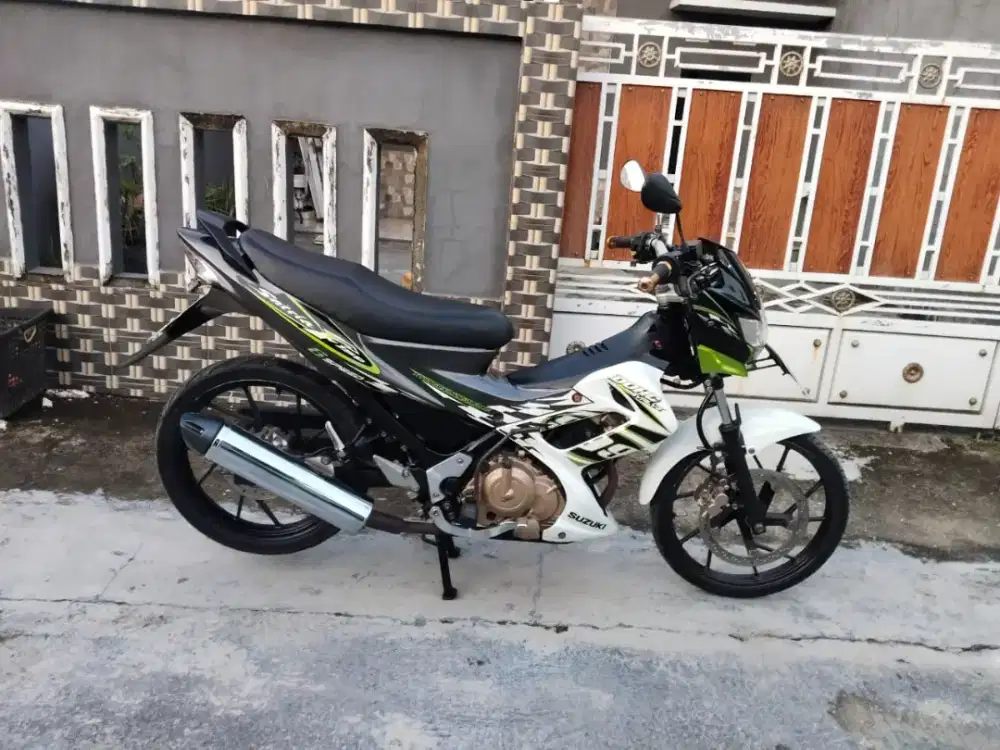 Suzuki Satria F 150cc thn 2013 plat 2028 siap pakai di Tangerang