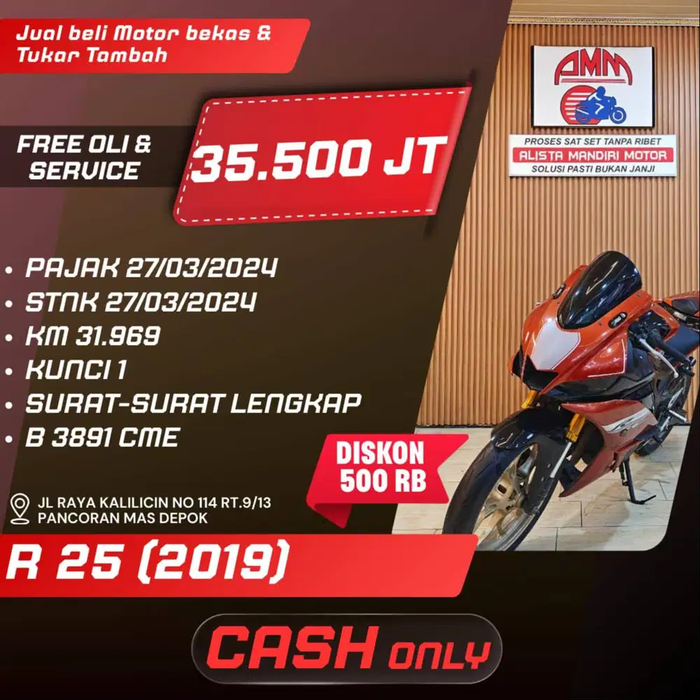 R 25 TH 2019 BISA CASH/KREDIT/TUKAR TAMBAH/PAKAI CC/PAYLATER