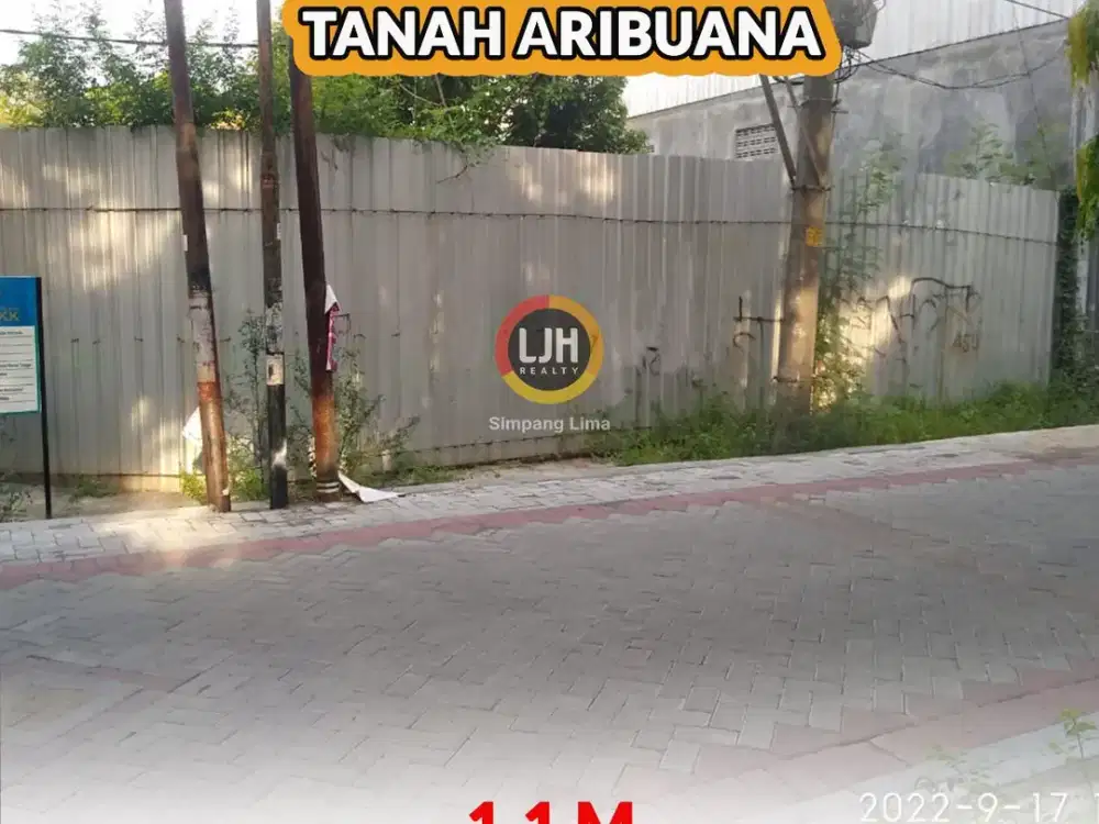 Dijual Tanah Luas 325 M2, di Kawasan Indraprasta Semarang Kota