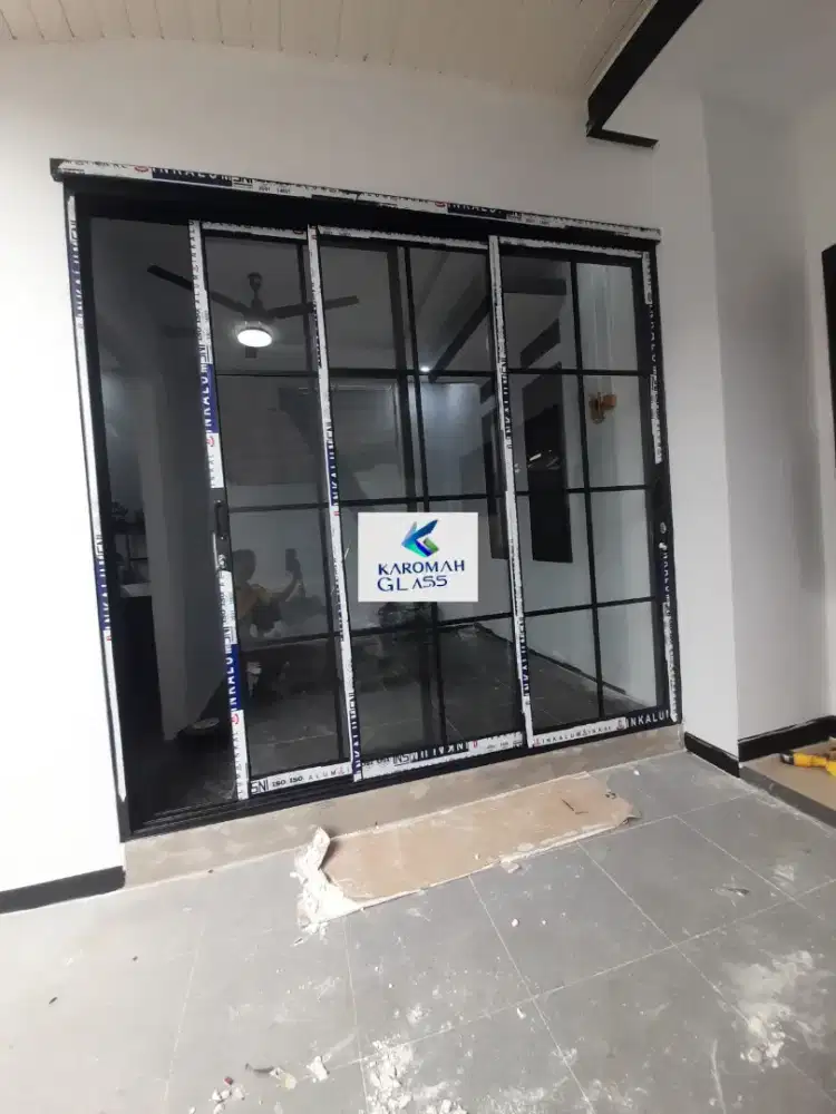 Terima pesanan kusen aluminium pintu,jendelA rumah,ruko dan kantor