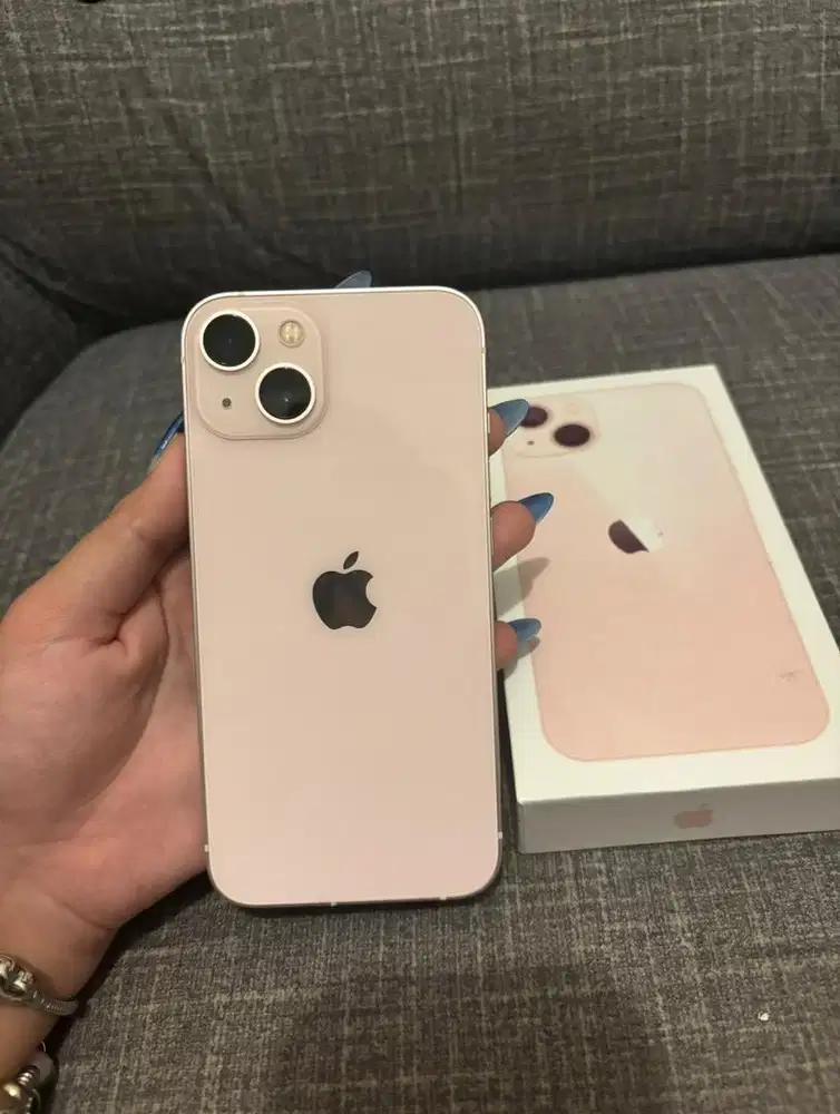 iPhone 13 Pink 128gb Garansi Resmi iBox Digimap Fullset Nominus