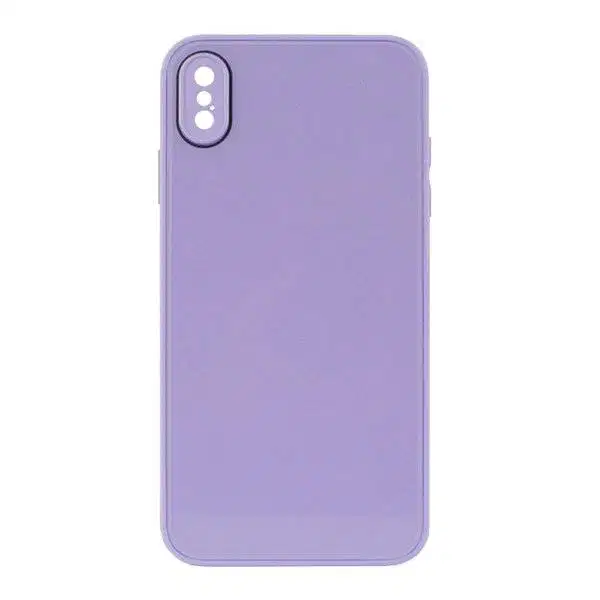 TPU Glass Case Colourful iPhone XS Max