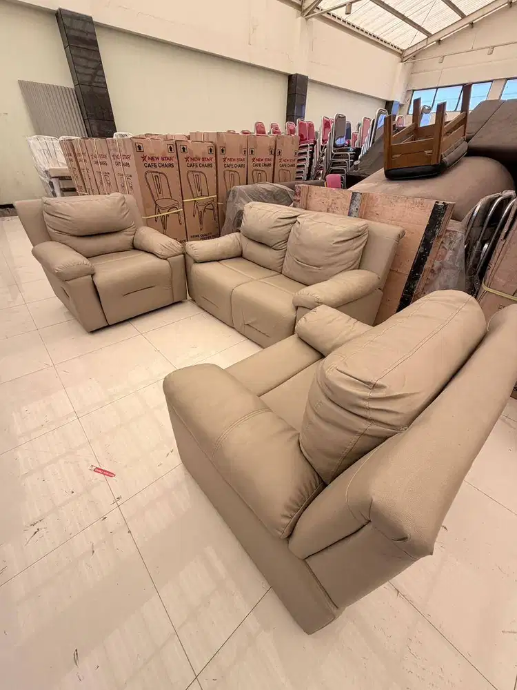 Sofa 211 Cream - Sofa Minimalis