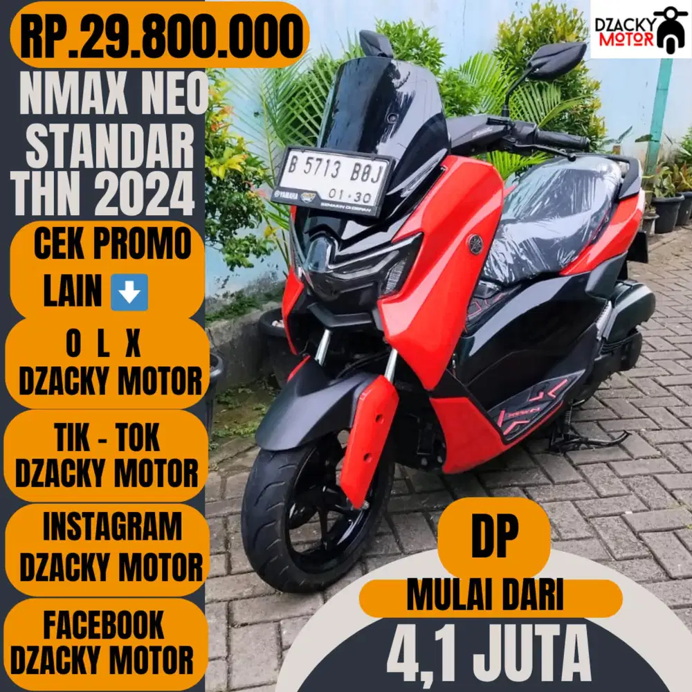 NMAX NEO STANDART 2024 SECOND LIKE NEW