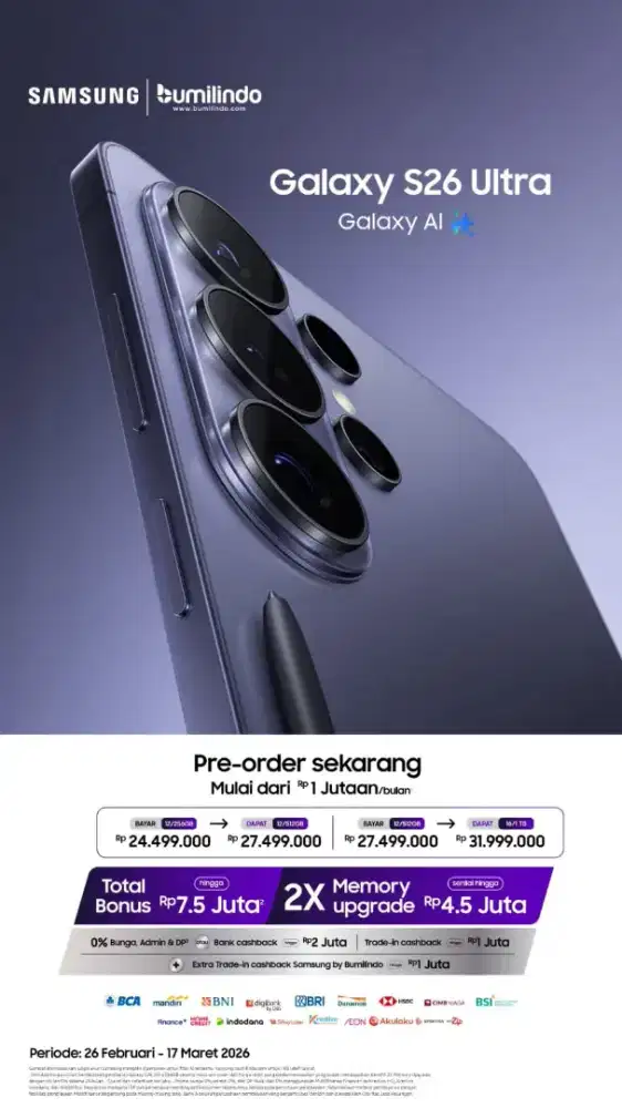 PO S26 Seriesnya Beli 1 dapat 5