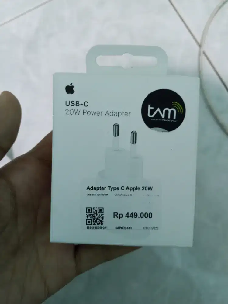 Adaptor ori iBox baru plus smpe nota