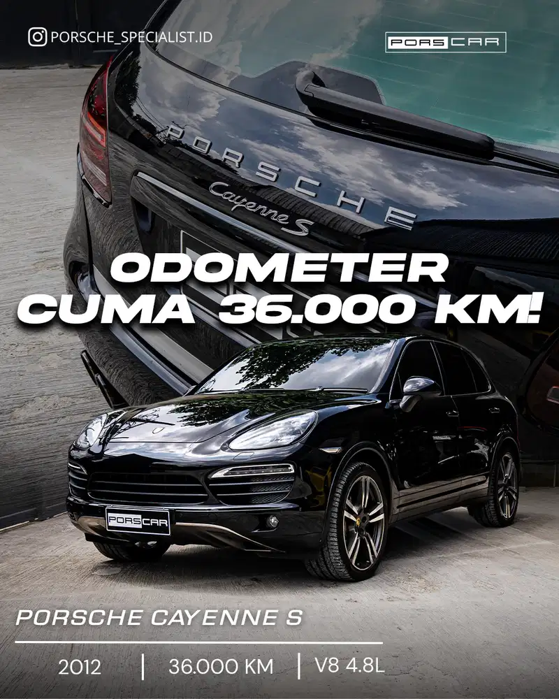 Porsche Cayenne 2012 Bensin