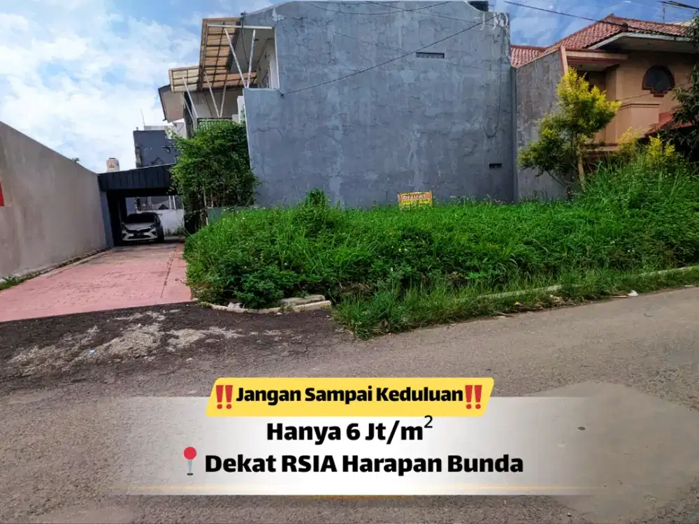 Chat Sekarang – Tanah SHM 110 m² Area Buahbatu