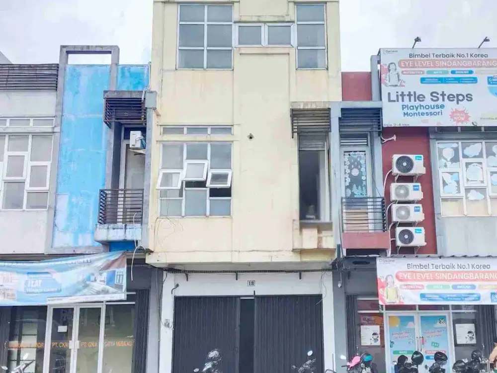 Ruko Strategis Parkiran Luas di Sindang Barang Bogor