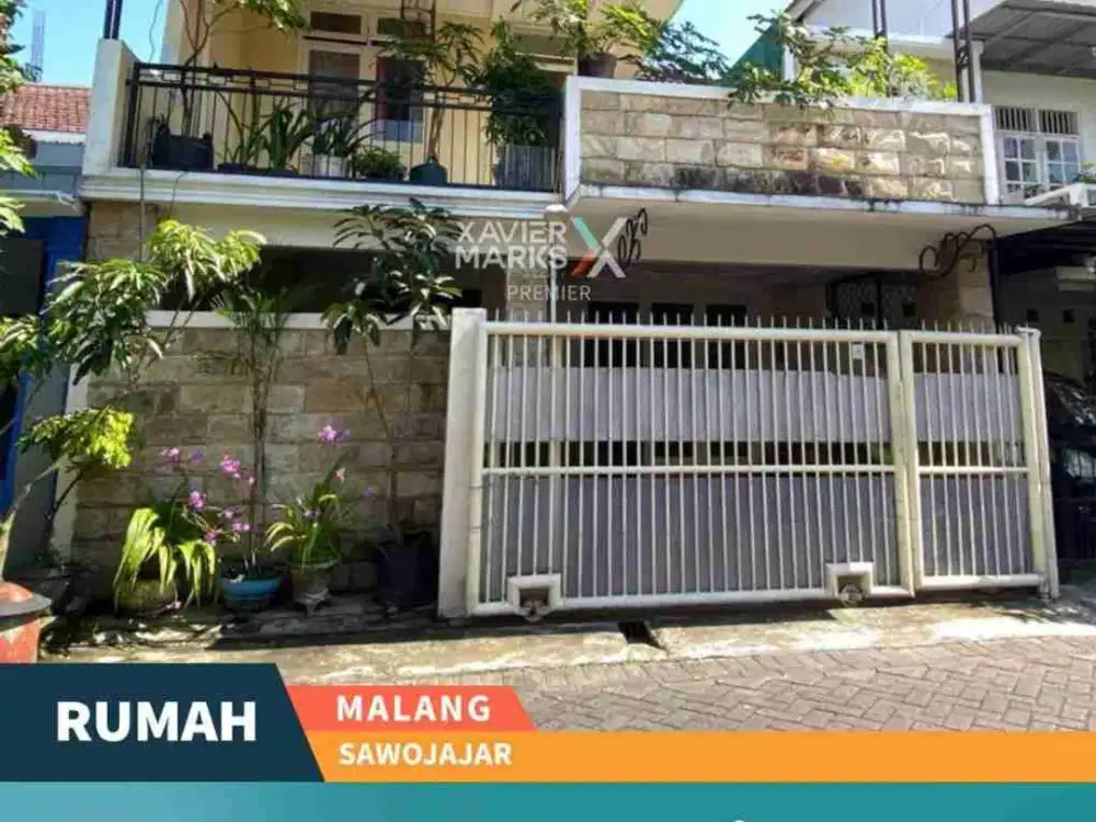 Dijual Rumah 2 Lantai Kokoh & Nyaman Area Sawojajar, Malang Kota