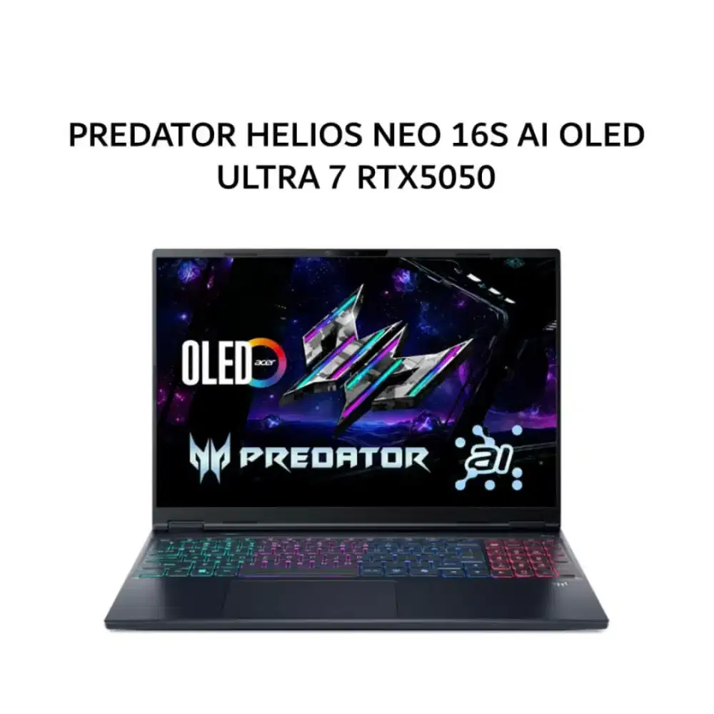 Promo Kredit ACERPREDATOR HELIOS NEO 16S AI OLED ULTRA 7 255HX RTX5050