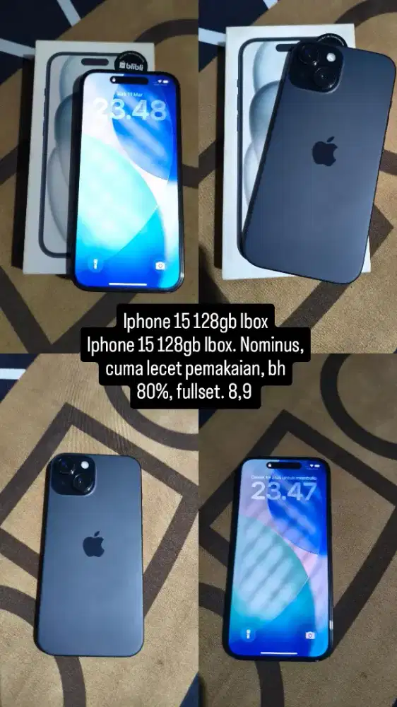 Iphone 15 128gb ibox