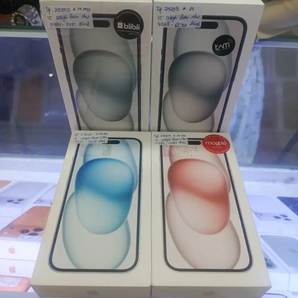 iPhone 15 128gb New Resmi