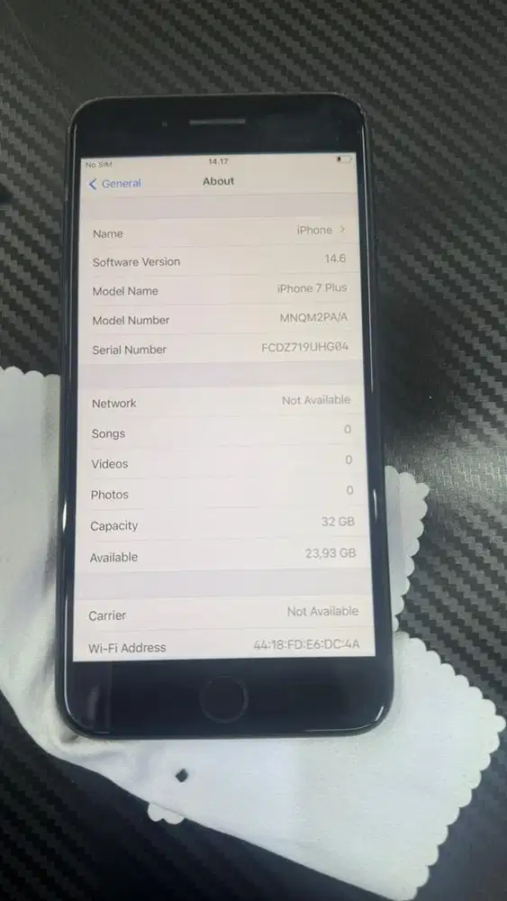 Iphone 7+ 32gb ex ibox