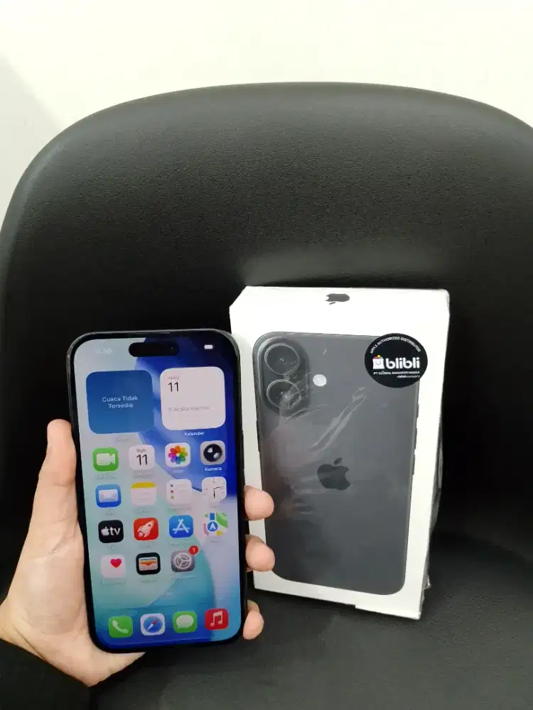 IPhone 16 128gb Fulset ori resmi ibox no minus