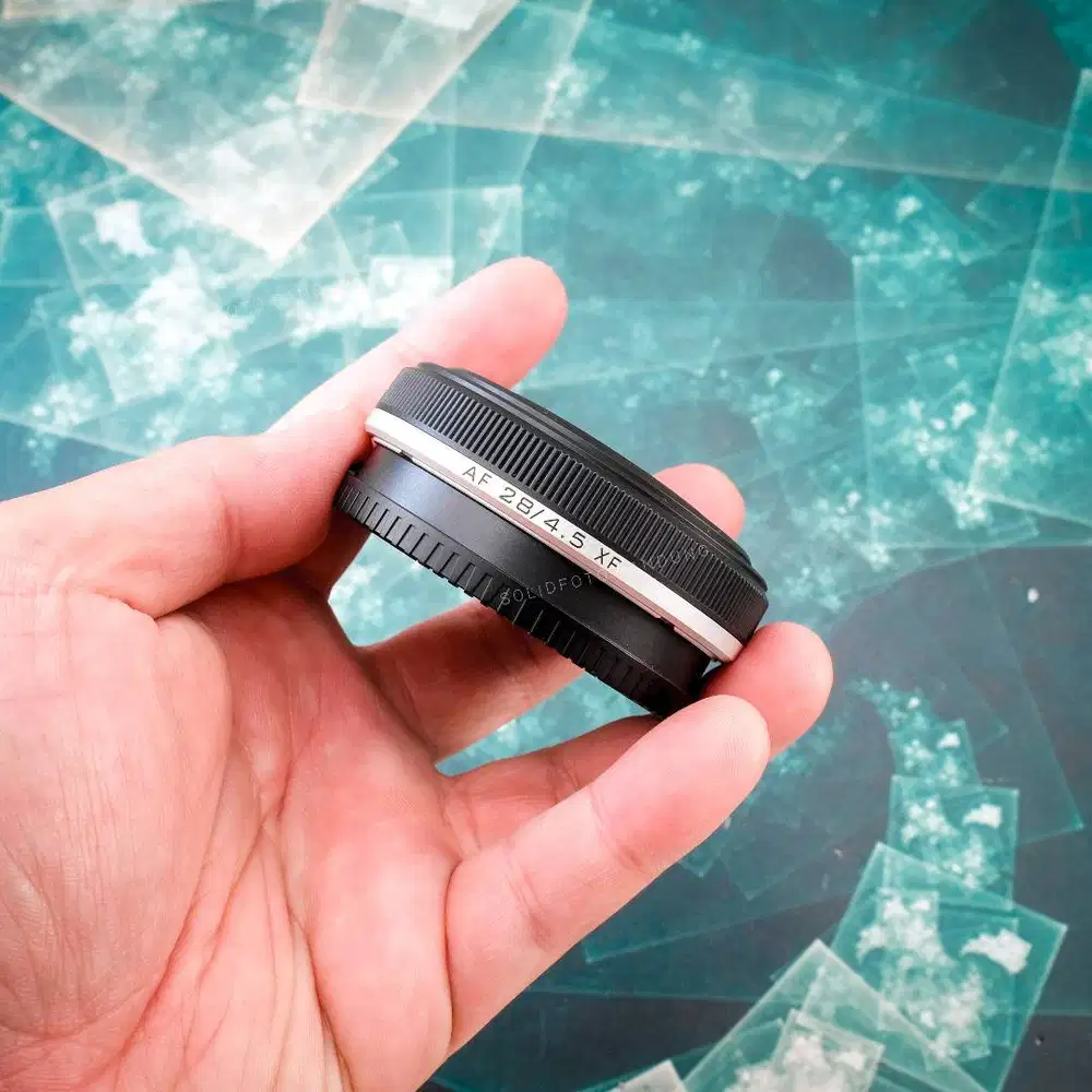 Viltrox 28mm F4.5 XF for Fujifilm. Pancake Lens. Fullset Like New.