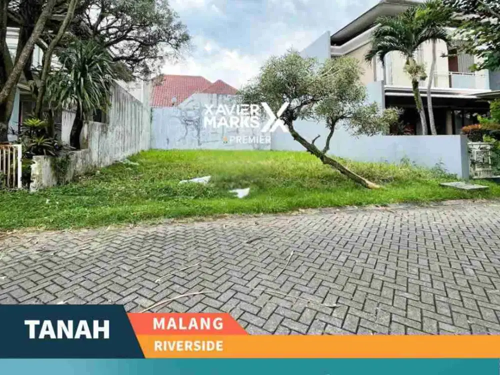 Dijual Tanah Kavling Siap Bangun Dekat Exit Tol Singosari di Riverside Kota Malang