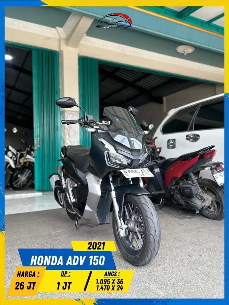 HONDA ADV 150 2021 NDANG PANTAU BOLOH HIKMAH MOTOR KEPUH MALANG