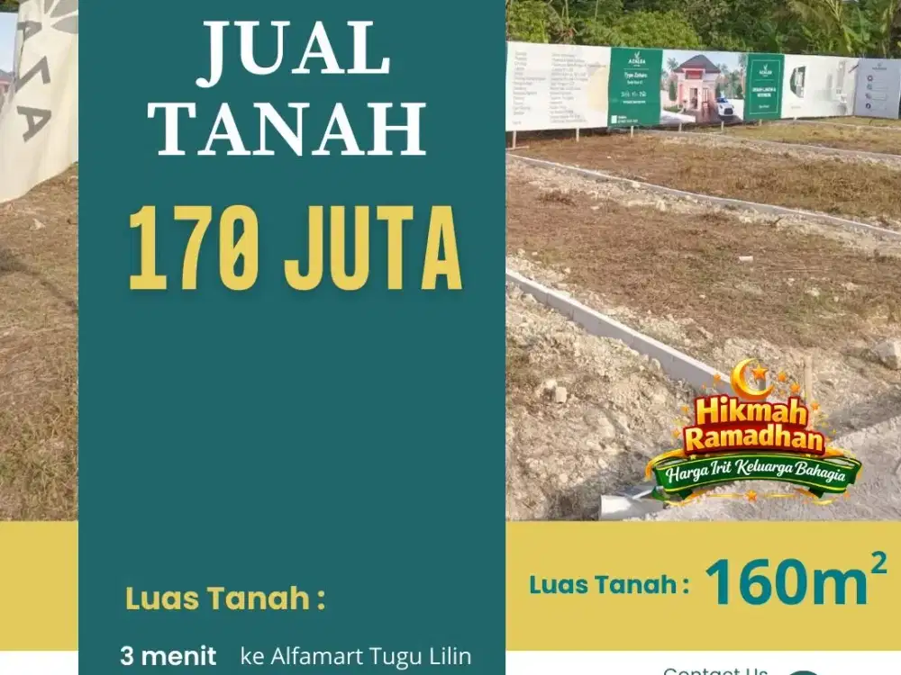TANAH 100 JUTAAN BANTUL JOGJA COCOK UNTUK INVESTASI DEKAT KAMPUS UMY