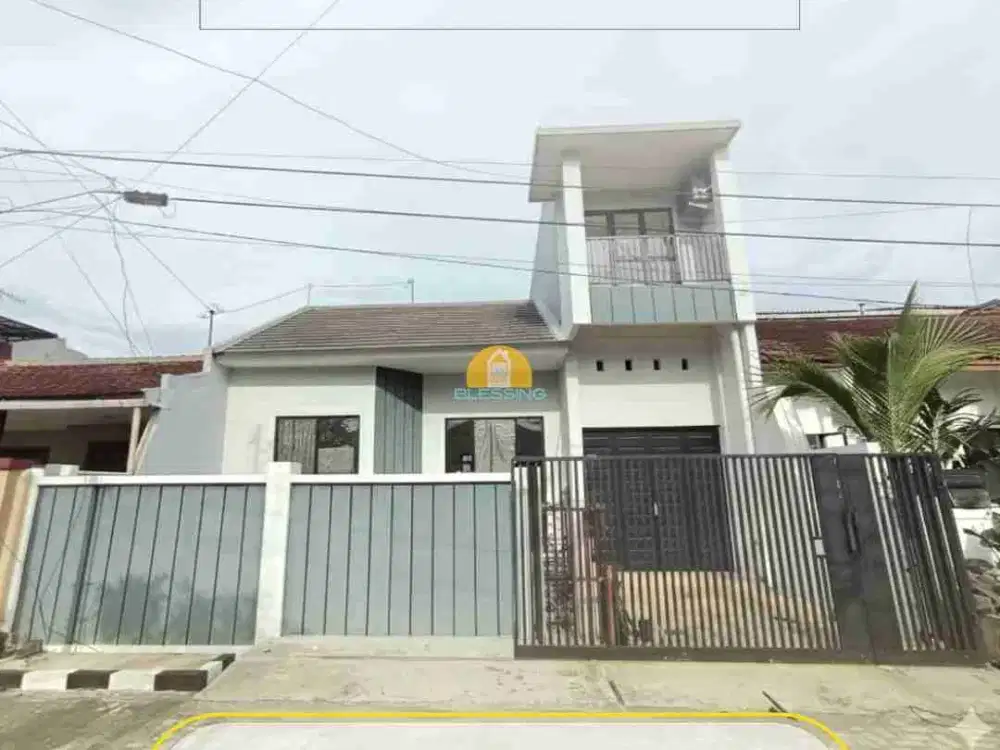 Rumah cantik sudah di renovasi siap pakai di Pondok Indrapsta