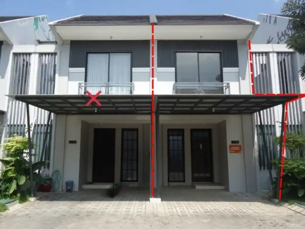 Dijual Via Lelang Rumah 2 Lantai Grand Pakuwon Cluster Gladstone Type Edgar