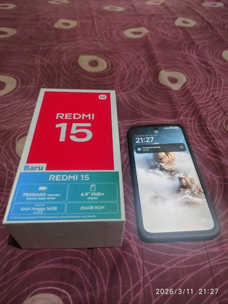 Xiaomi redmi 15 Ram 8+4/286
