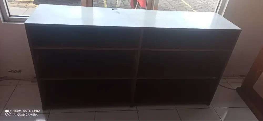 rak kayu ex kantor murah serbaguna