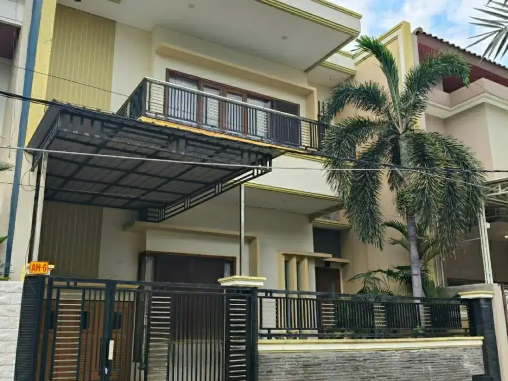 FOR SALE RUMAH LUXURY 2 LANTAI STRATEGIS DI MULYOREJO SURABAYA KOTA ALF 62