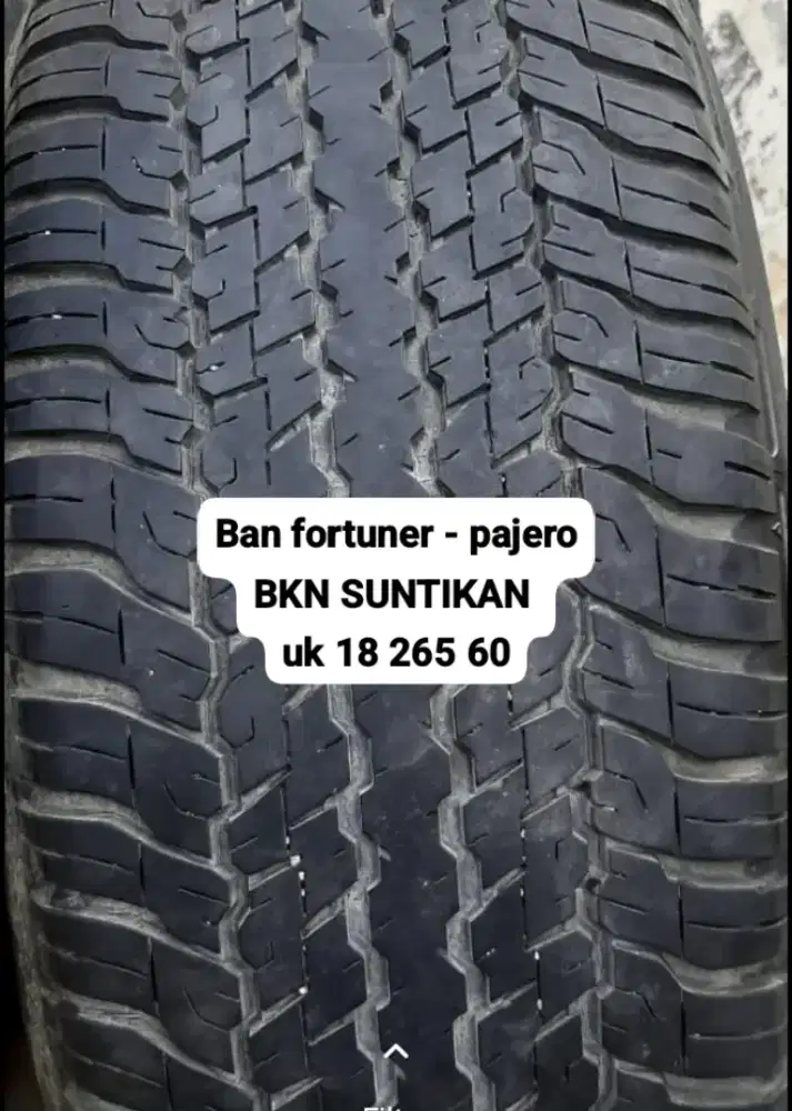 Ban pajero - fortuner BKN SUNTIKAN 18 265 60