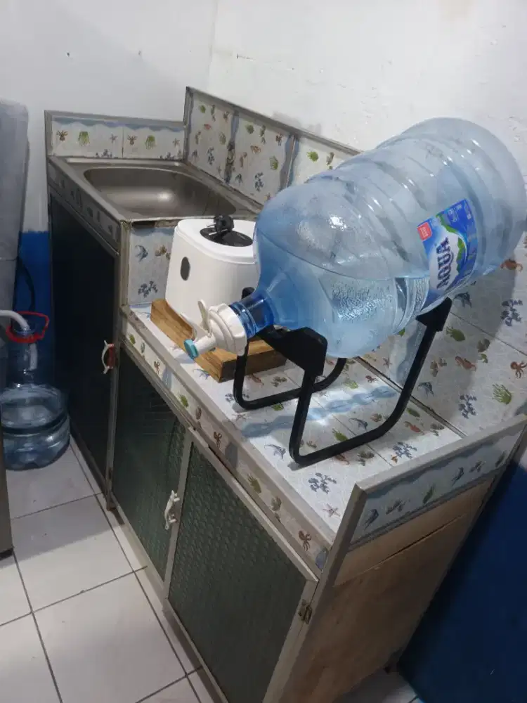 rak piring 3in1, wastafel, rak kompor, dan rak piring