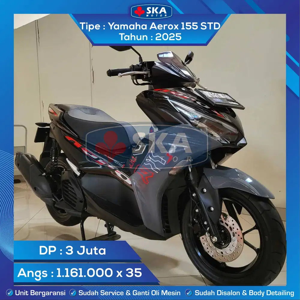 Yamaha Aerox 155 STD Tahun 2025
