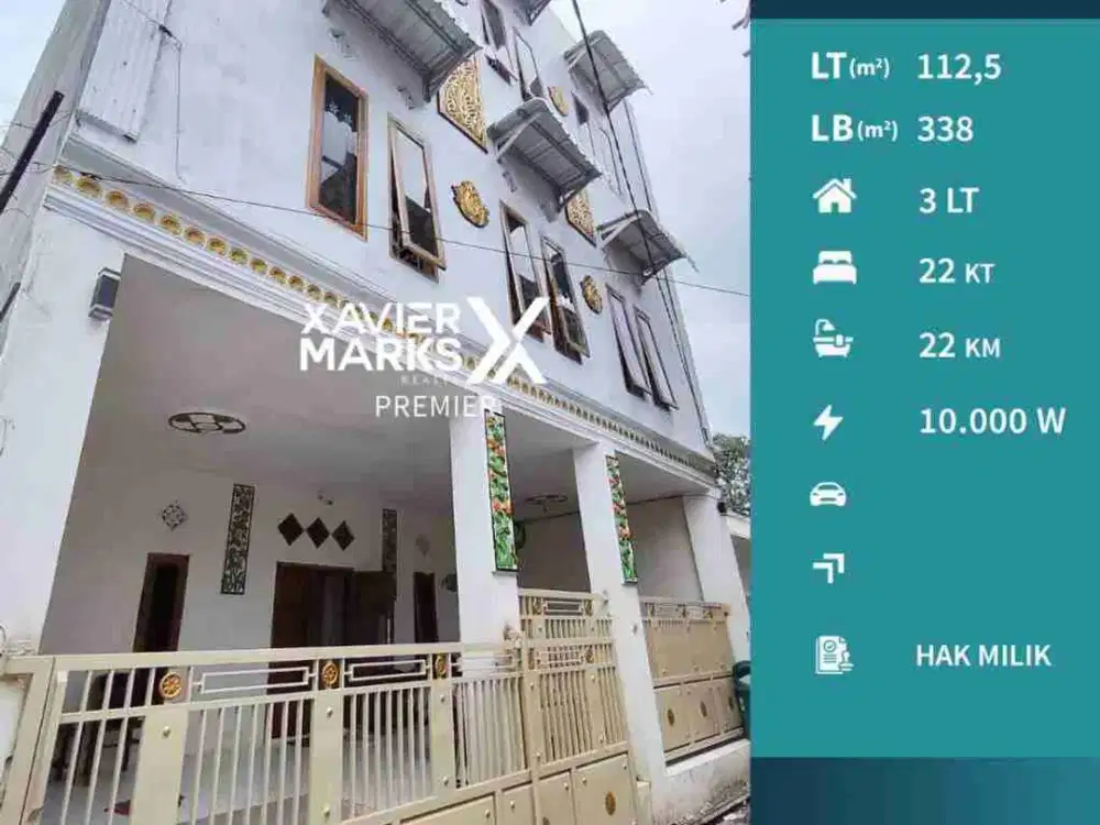 Dijual Rukost Full Furnish Baru di Tirto Taruno, Landungsari Malang